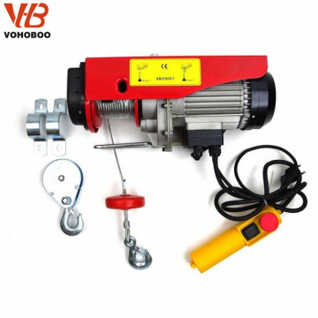 PA1000 Mini WIre Rope Electric Hoist Electric Winch